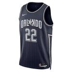 Orlando Magic Trikot Franz Wagner Nike 2023-24 City Edition Navy Swingman - Herren